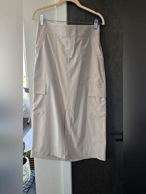 Athleta Brooklyn Heights High Rise Midi Skirt Size 8 Like New